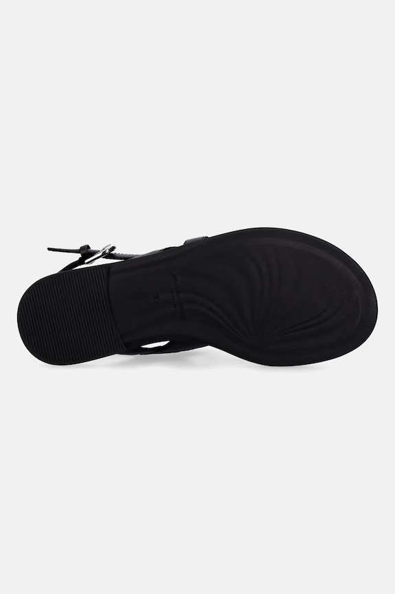 Vagabond Shoemakers sandali z ravnim podplatom ženski usnjeni ZAIDA 6109.201.20 črna