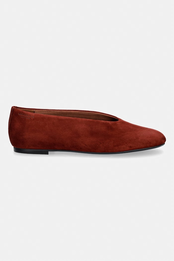 Vagabond Shoemakers μπαλαρίνες σουέτ ALEYA 6119.140.32 μπορντό SS26