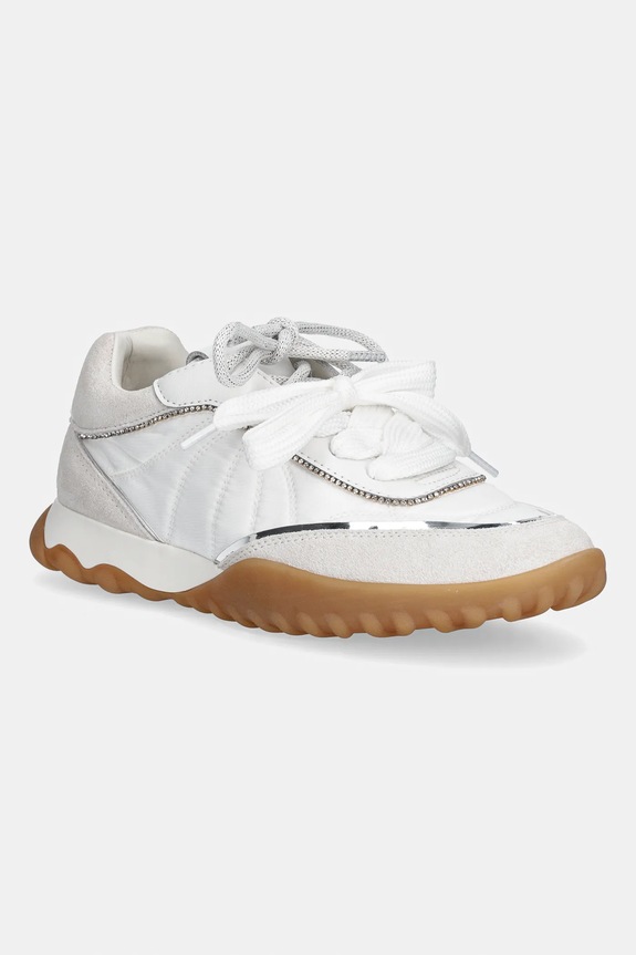 Tenisky Pinko Gea 02 semišová koža biela SS0179.P076.Z1B