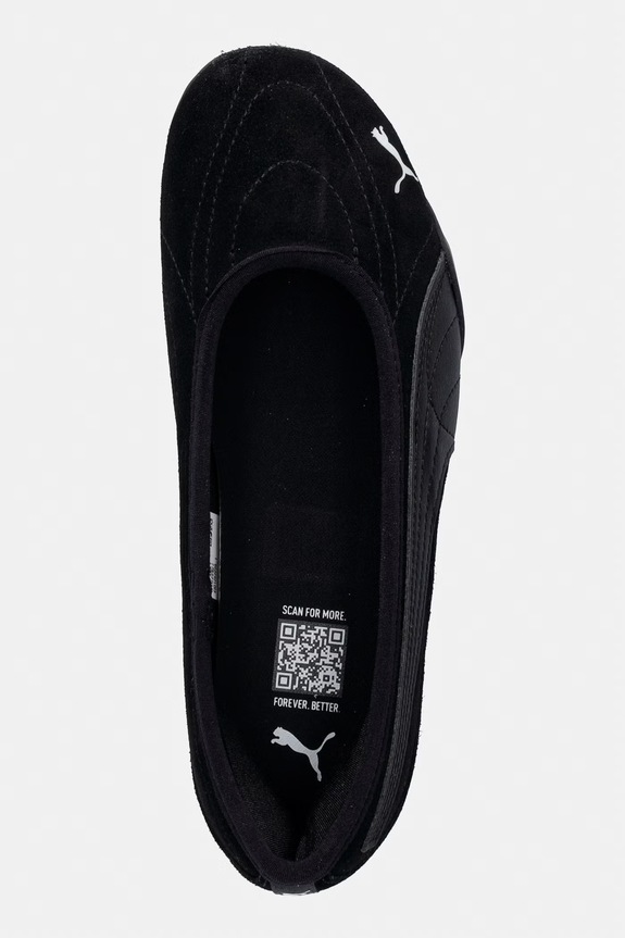 Puma Catch Soleil Ballerina SD велурени балеринки черен 406310
