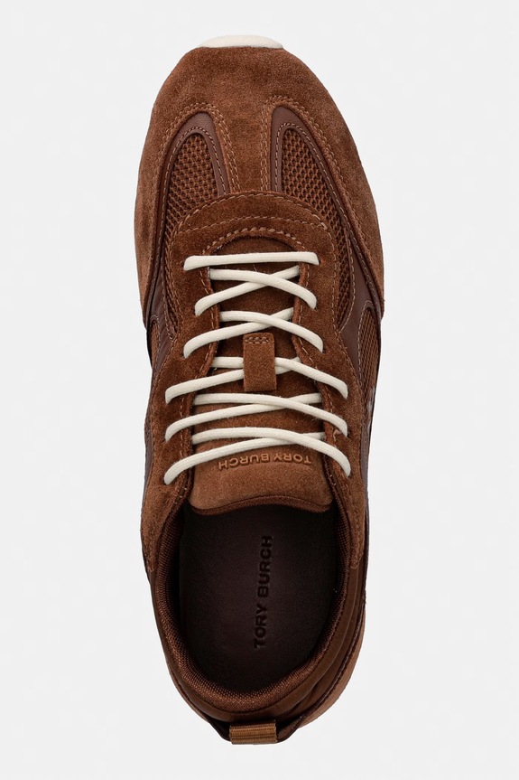 Tenisice Tory Burch Field Sneaker smeđa 176839.200