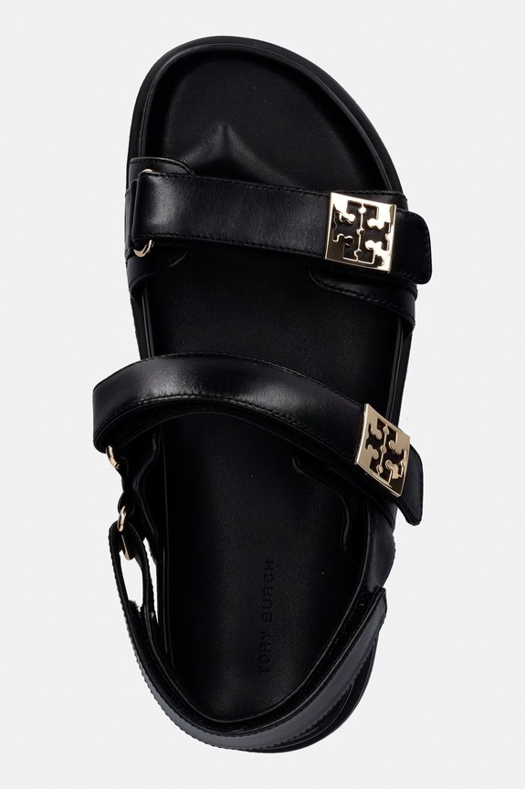 Tory Burch sandali ženski usnjeni Mellow Sport Sandal črna 179591.043