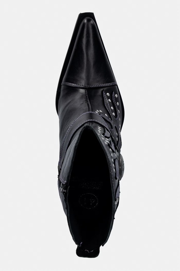 New Rock NOMADA NEGRO LUX kotníkové boty dámské kožené černá M.7919.S1