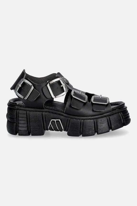 Сандалі New Rock VEGAN NEGRO GRUESO, TOWER CASCO NEGRO LAT M.BIOS137.V2 чорний SS26