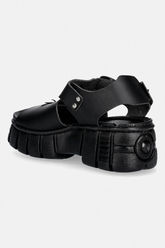 Взуття Сандалі New Rock VEGAN NEGRO GRUESO, TOWER CASCO NEGRO LAT M.BIOS137.V2 чорний
