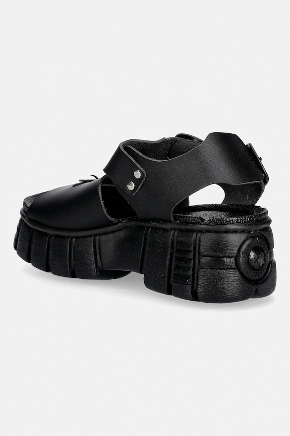 Взуття Сандалі New Rock VEGAN NEGRO GRUESO, TOWER CASCO NEGRO LAT M.BIOS137.V2 чорний