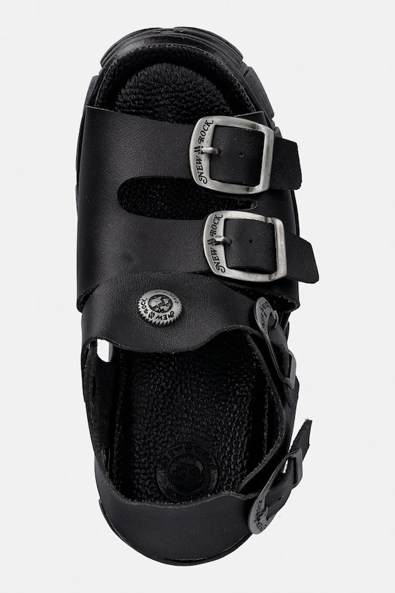 Сандалі New Rock VEGAN NEGRO GRUESO, TOWER CASCO NEGRO LAT чорний M.BIOS137.V2