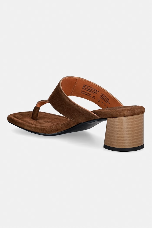 Obuća Vagabond Shoemakers japanke za žene od brušene kože EVIE 6139.040.89 smeđa