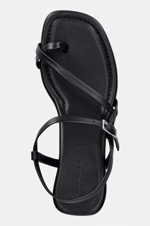 Vagabond Shoemakers sandale s debelom potpeticom od kože EVIE crna 6139.101.20