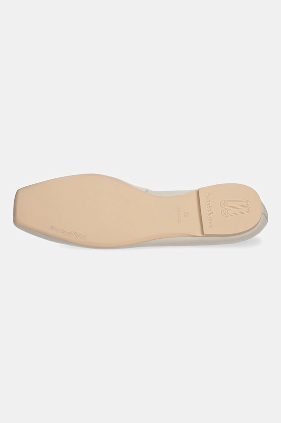 Δερμάτινες μπαλαρίνες Pretty Ballerinas Camille 53000.003.9301 μπεζ