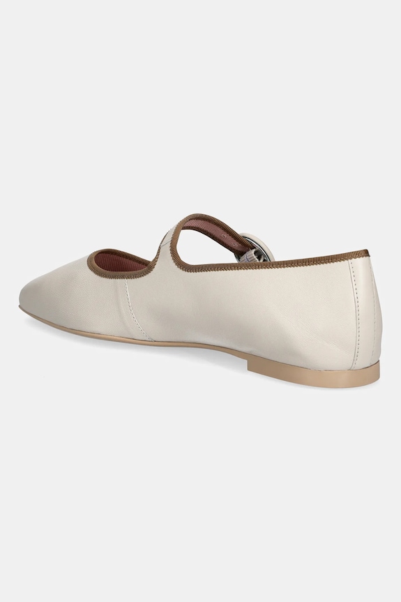 Παπούτσια Δερμάτινες μπαλαρίνες Pretty Ballerinas Camille 52655.013.9301 μπεζ