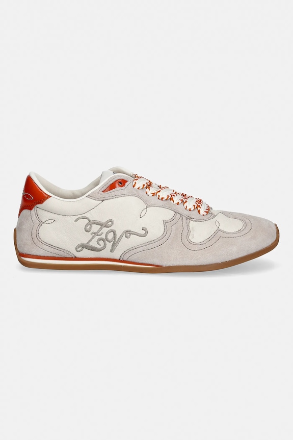 Semišové tenisky ZADIG&VOLTAIRE ZV Dance SWSN01636 béžová SS26