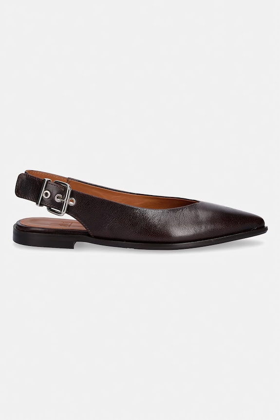 Billi Bi balerini de piele A8301.016 maro SS26
