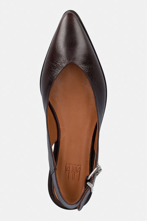 Billi Bi balerini de piele maro A8301.016