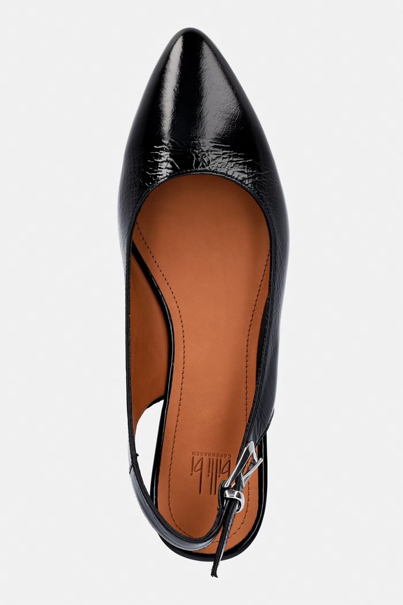Billi Bi balerini de piele negru A16302.260