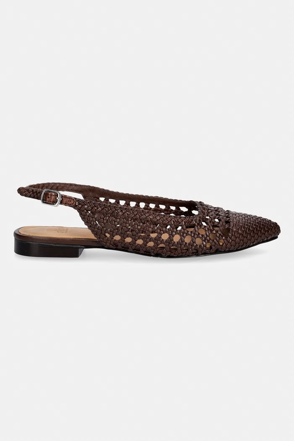 Billi Bi baleríny kožené A9571.076 hnedá SS26