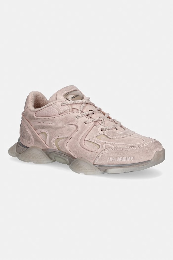 Маратонки Axel Arigato Eris Sneaker велур розов F3490004
