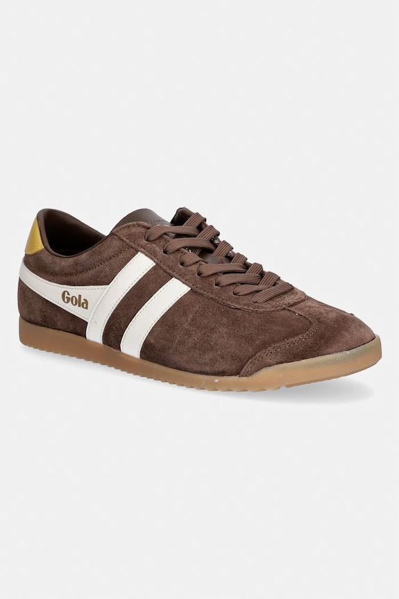 Gola sneakersy zamszowe BULLET SUEDE skóra zamszowa brązowy CLA153TW