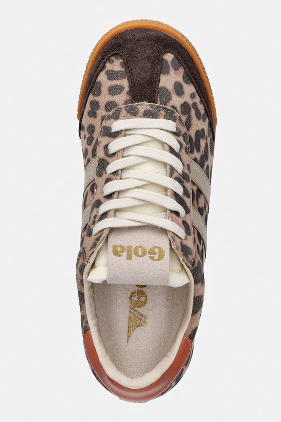 Σουέτ sneakers Gola ELAN SAFARI καφέ CLB866ZC