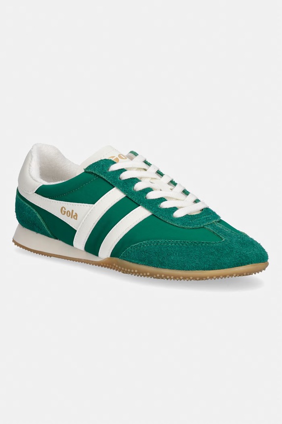 Gola sneakersy SPRINTER skóra zamszowa zielony CLB855NW
