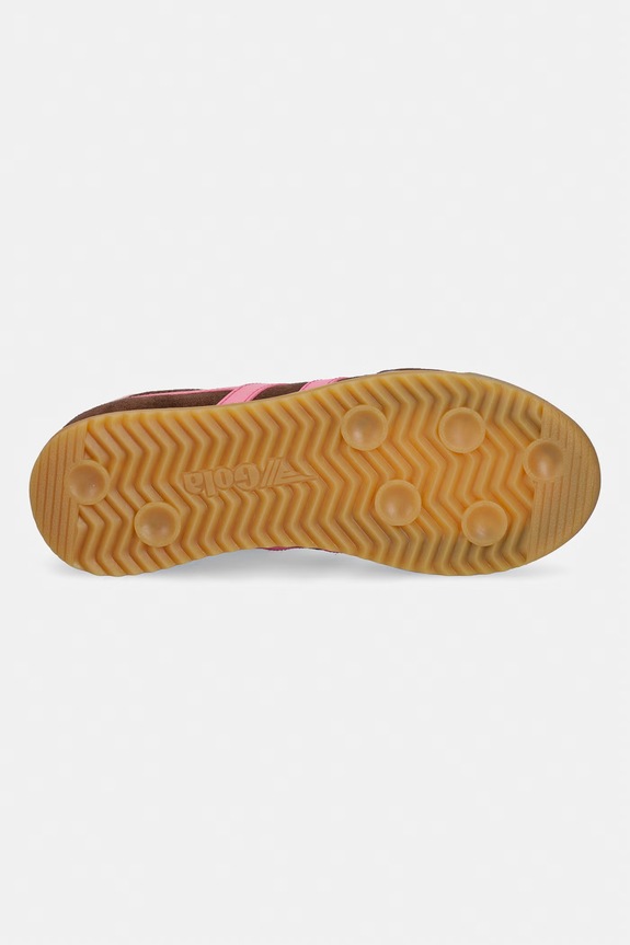 Gola sneakers din piele întoarsă TORPEDO CLB761TK maro