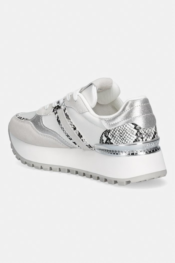 Παπούτσια Sneakers Just Cavalli 80RA3SJ2ZSE68LA3 ασημί