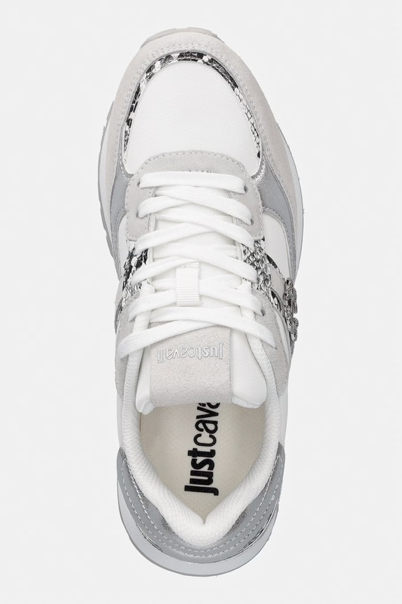 Sneakers Just Cavalli ασημί 80RA3SJ2ZSE68LA3