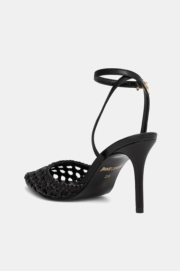 Obuwie Just Cavalli szpilki 80RA3S13ZSE37899 czarny