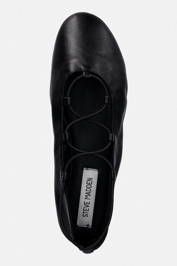 Kožené balerínky Steve Madden Bombshell čierna 11005208.017