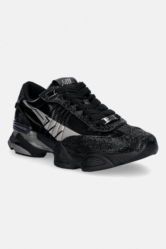 Steve Madden sneakers Setback-R textil negru 11004806.001