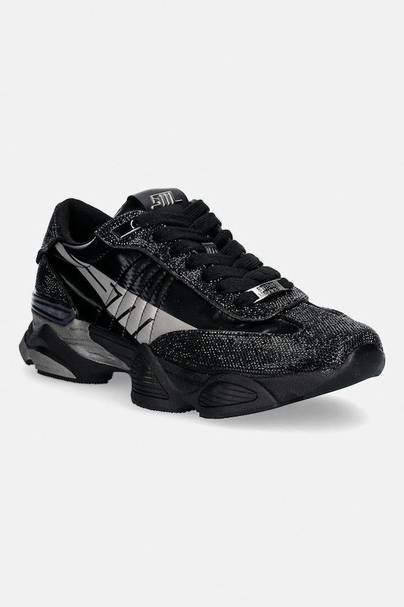Steve Madden sneakers Setback-R textil negru 11004806.001