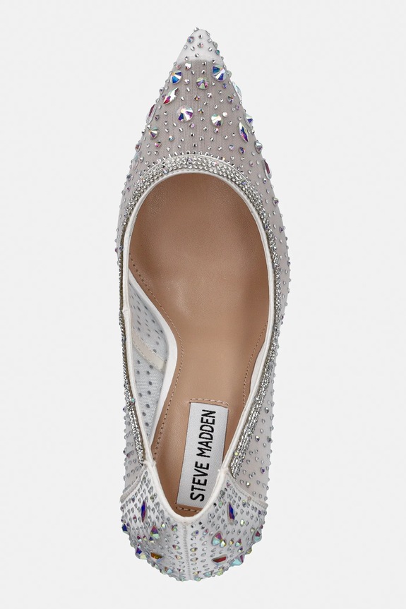 Steve Madden szpilki Encaged biały 11003674.104