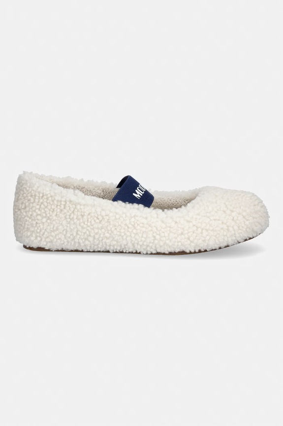 Moon Boot ballerine MB SHEARLING BALLERINA 80D2400010.H017 beige SS26