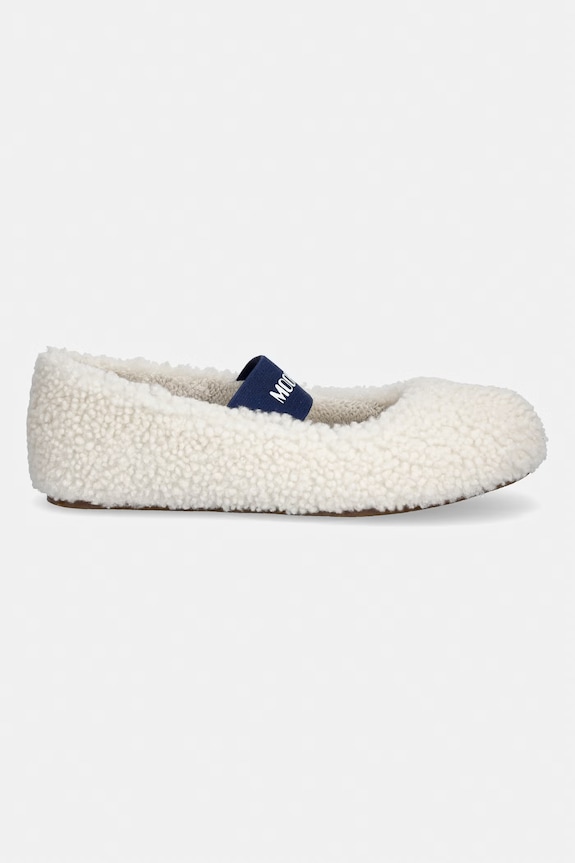 Moon Boot ballerine MB SHEARLING BALLERINA 80D2400010.H017 beige SS26