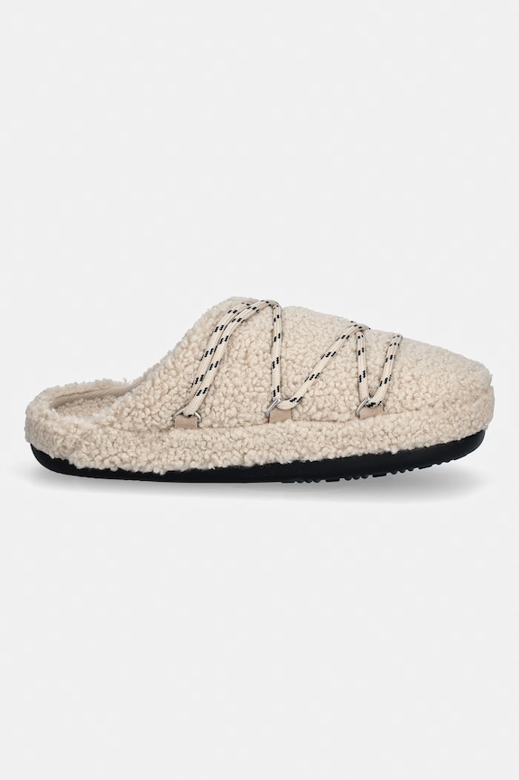 Παντόφλες Moon Boot MB TEDDY SLIPPER 80D2410040.L026 μπεζ SS26