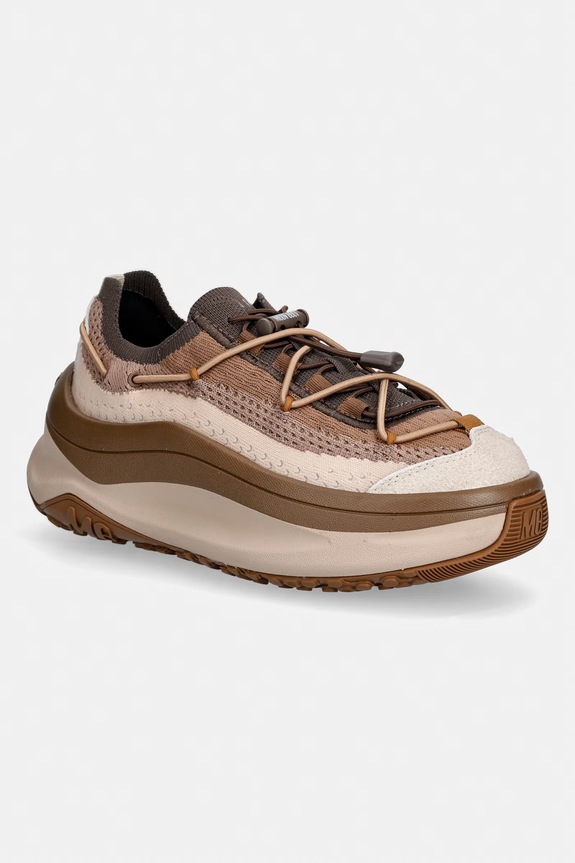 Moon Boot sneakersy MB MOON247 XLACE tekstylny brązowy 80D2490110.M008
