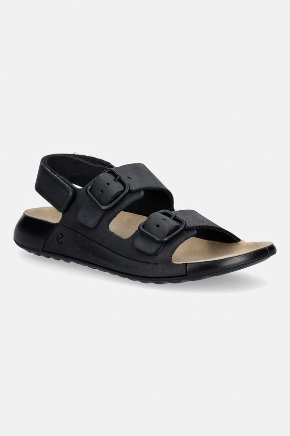 Ecco sandale de piele Cozmo W piele negru 206903.02001