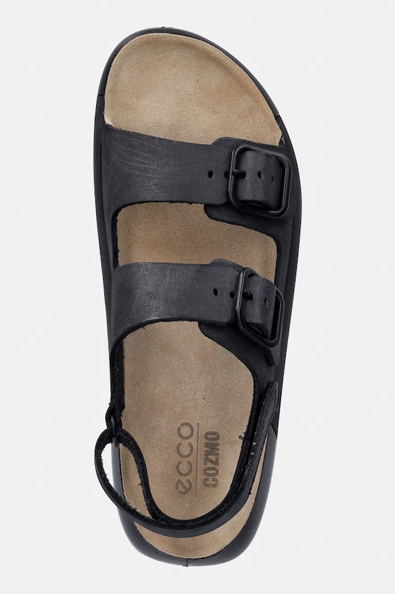 Ecco sandale de piele Cozmo W negru 206903.02001