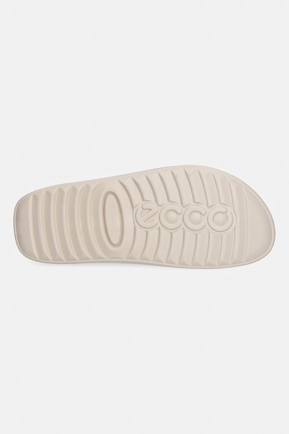 Ecco sandały damskie skórzane Cozmo W 206903.02378 beżowy