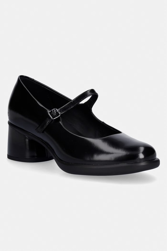 Ecco pantofi de piele Sculpted LX 35 gros negru 222503.01001