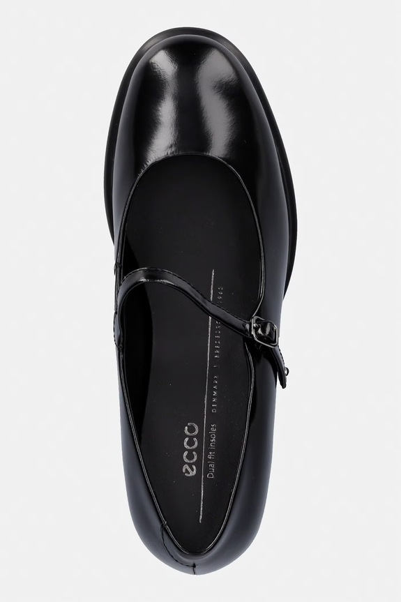 Ecco pantofi de piele Sculpted LX 35 negru 222503.01001