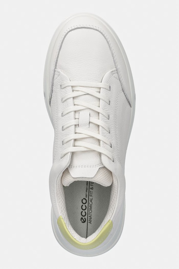 Ecco Move W sneakers pentru femei, din piele alb 223803.60282