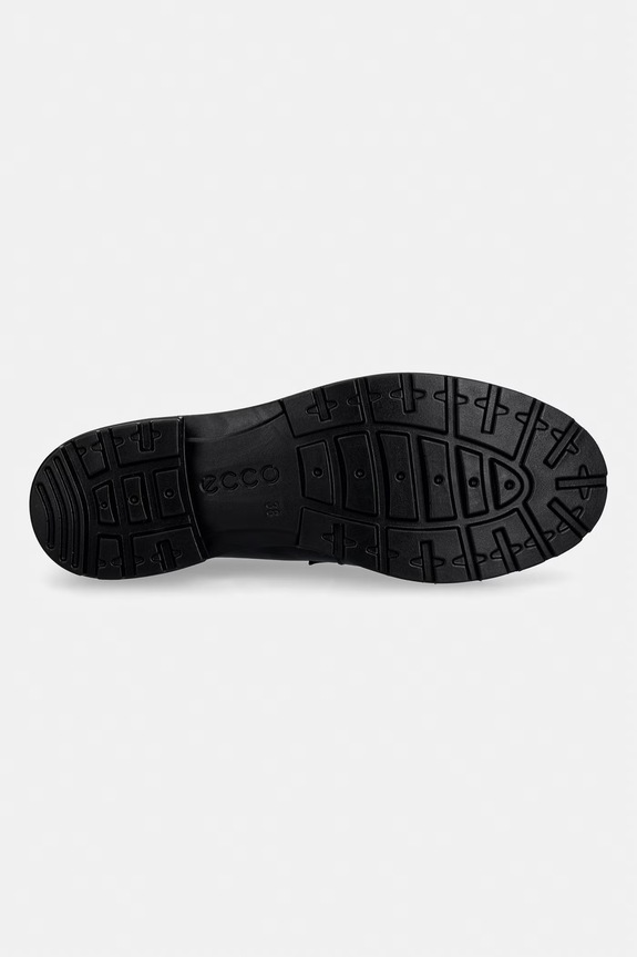 Ecco mocasini de piele Metropole Vienna 231333.01001 negru
