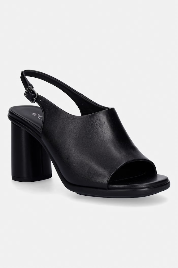 Ecco sandale de piele Sculpted Alba 65 gros negru 233313.01001