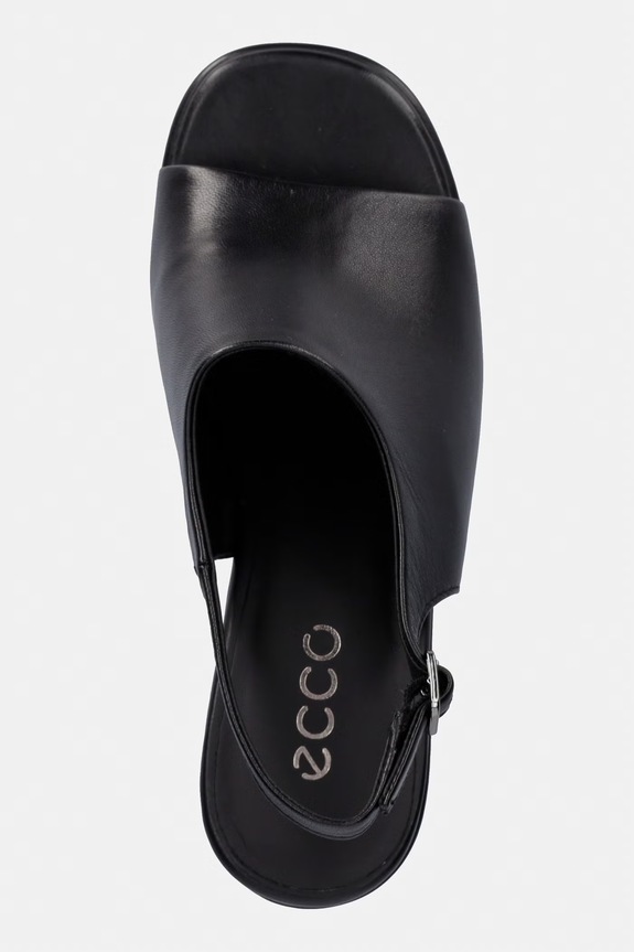 Ecco sandale de piele Sculpted Alba 65 negru 233313.01001
