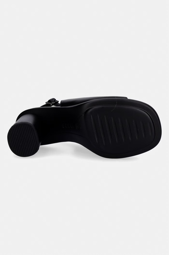 Ecco sandale de piele Sculpted Alba 65 233313.01001 negru