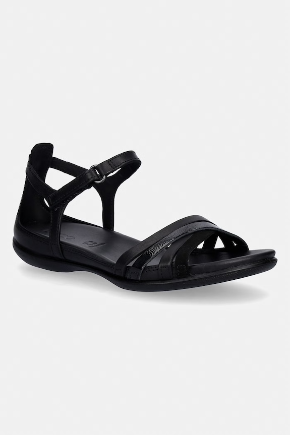 Ecco sandale de piele Flash piele negru 244243.51094
