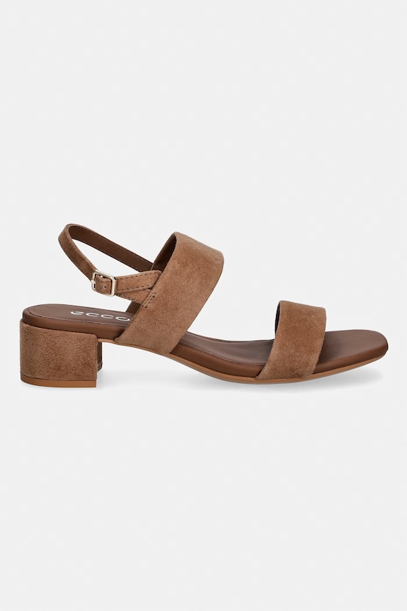 Semišové sandály Ecco Livia 35 250303.05034 hnědá SS26