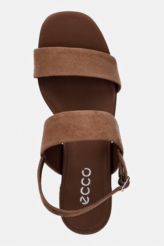 Semišové sandály Ecco Livia 35 hnědá 250303.05034