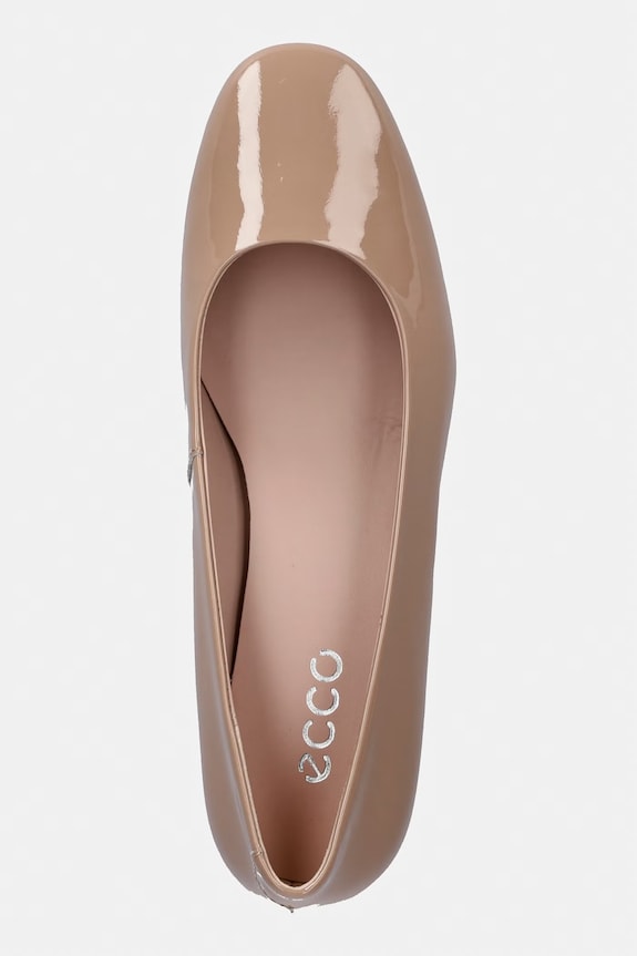 Ecco pantofi de piele Livia 35 bej 250603.01084